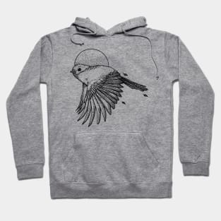 Bird and sun Hoodie